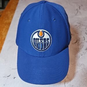 🌟3/$25🌟 Edmonton Oilers Blue Kids 47 Brand Baseball Cap Adjustable